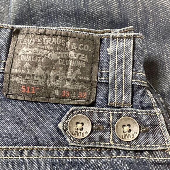 Levi Straus & Co. Men's SOHO 511 Straight Jeans Size 33 - Picture 8 of 13